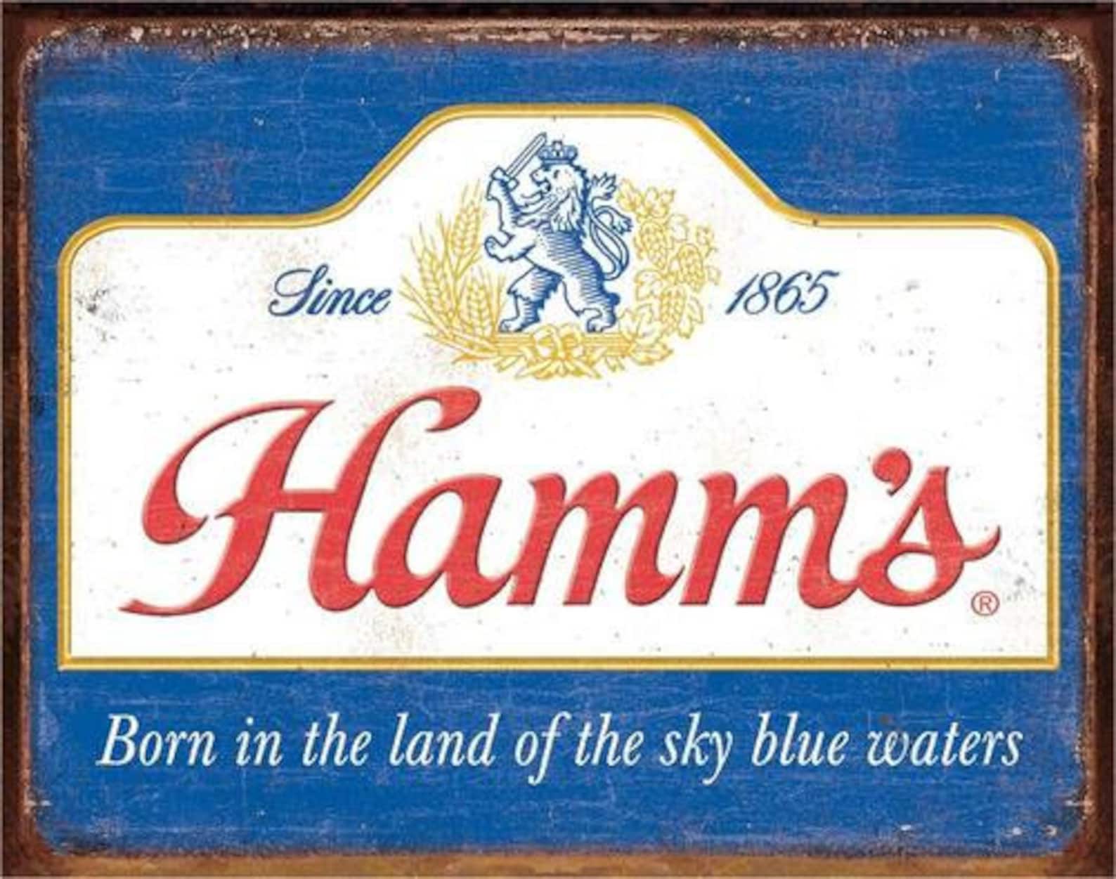 Hamm's Beer Sign Hamm's Beer Sign Vintage Sign Etsy