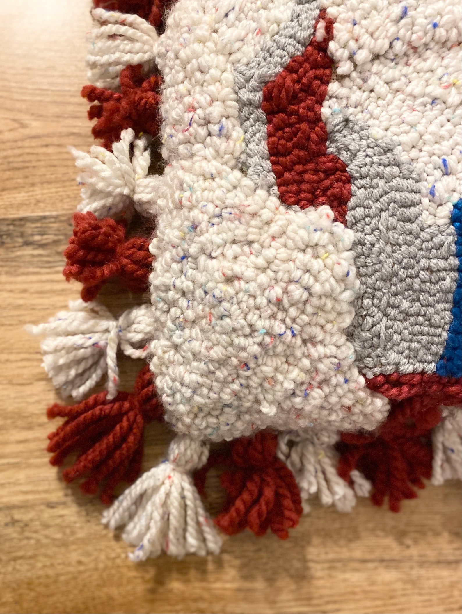 Custom PunchNeedle Cushion Etsy