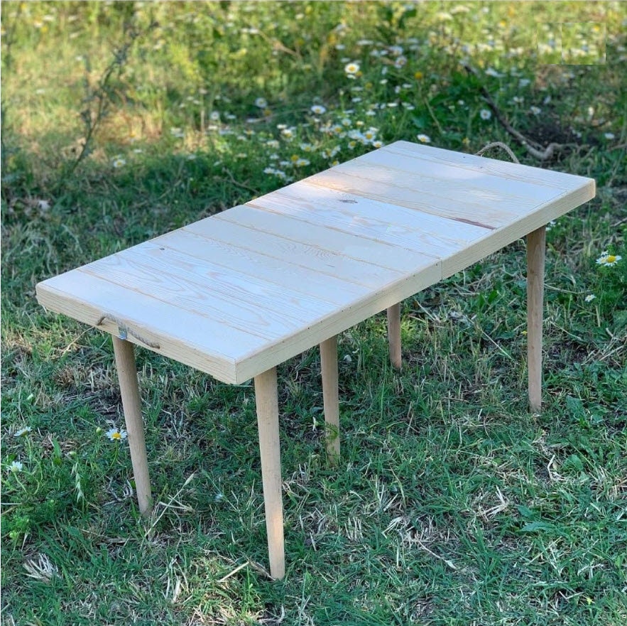 Klappholz Picknick Koffertisch Tragbarer Balkon | Etsy