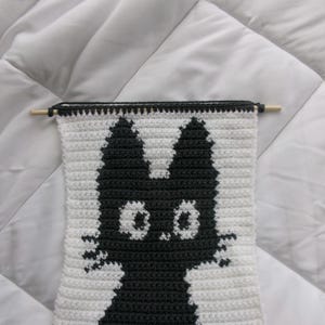 Jiji Cat Crochet Tapestry