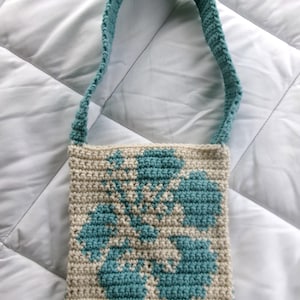 Hibiscus Crochet Bag