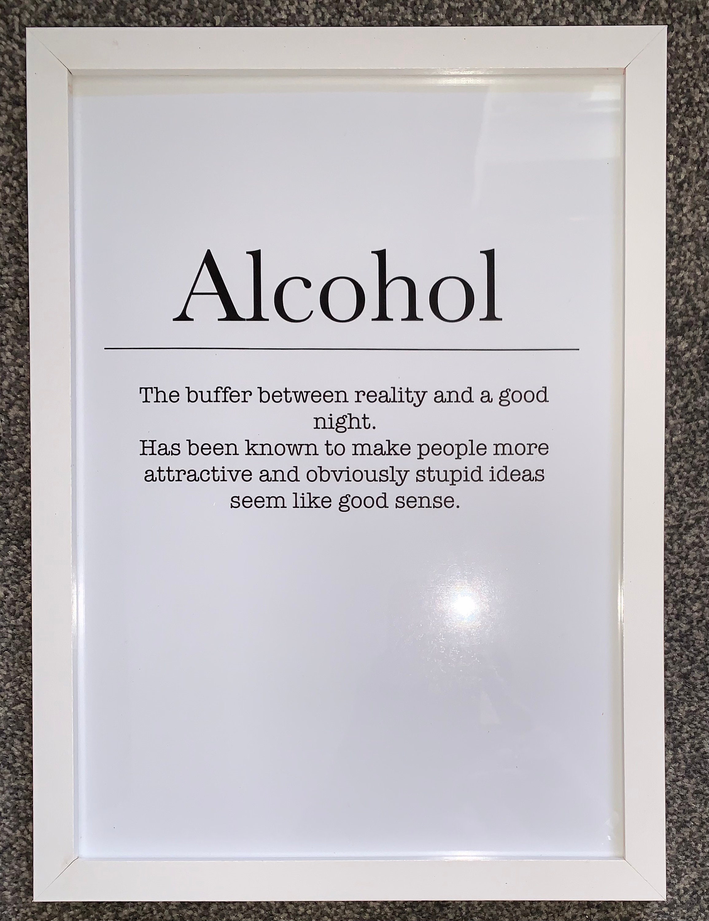Alcohol Definition Print. Etsy