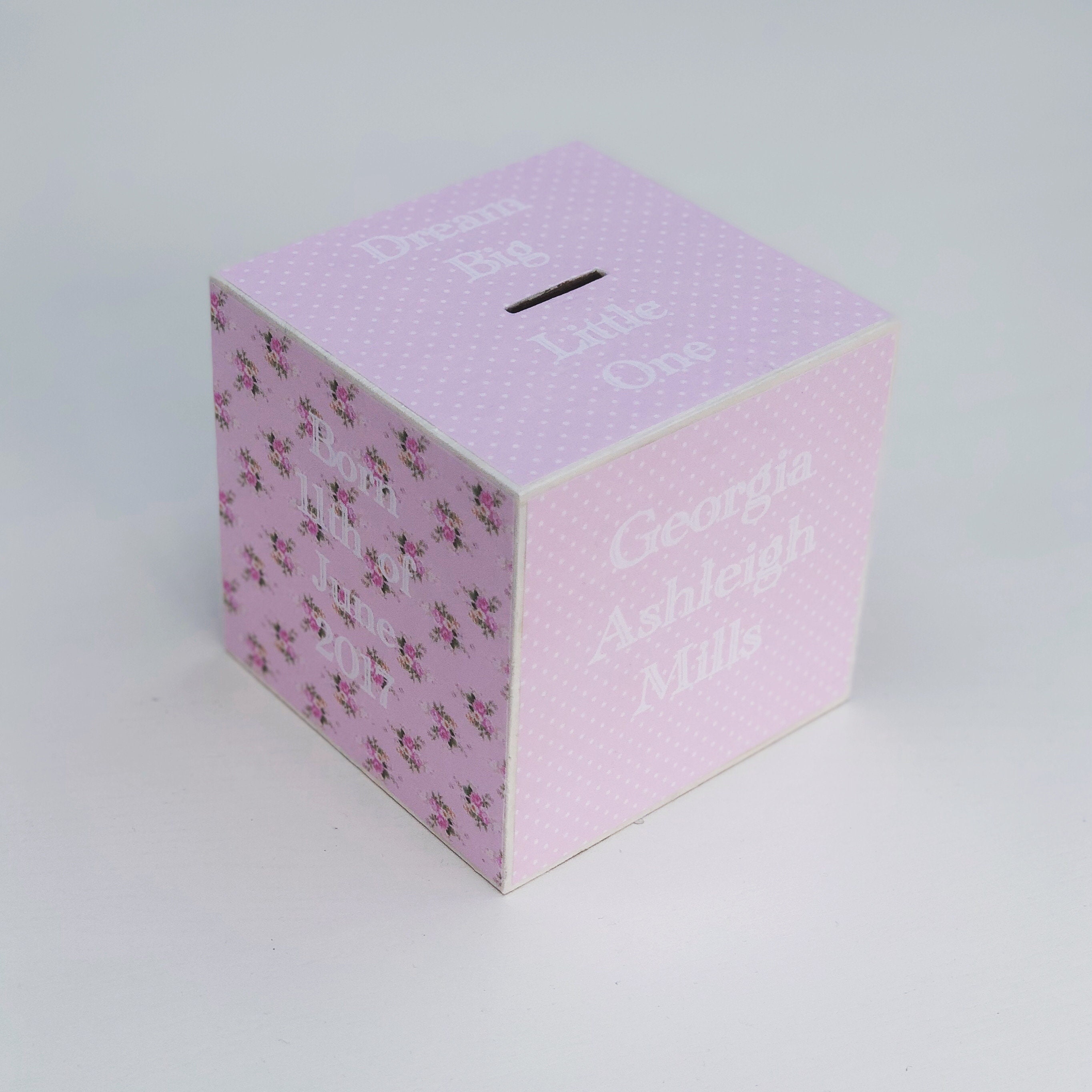 Personalised Large money box Etsy