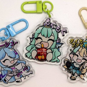 Nijisanji EN Lazulight Gremlin Chibi Acrylic Charm
