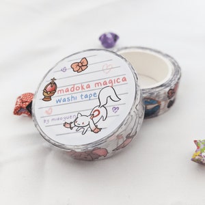Madoka Magica | Kaname Madoka&#39;s Diary Washi Tape