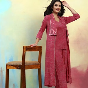 Kurti With Shrug Etsy