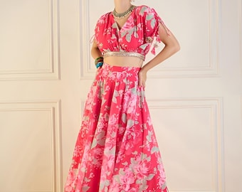 Women Wear/long Dresses/women Crop Tops/women Lehenga/women Indian  Wear/traditional Wear/ethnic Wear/indo-western Dress/black Croptop - Etsy