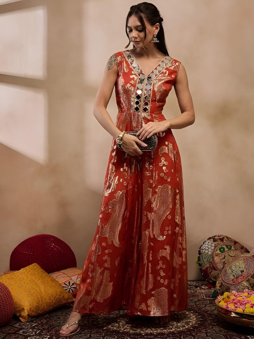 Sangeet Western Dresses For Wedding Functions Indo Western Dress