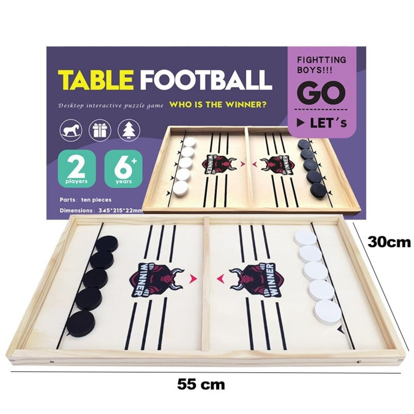 Fast Sling Foosball Winner Game Foosball Table Hockey Game Etsy