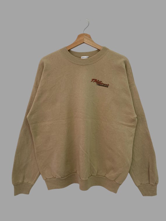 ◆SATUR◆ Bon Voyage Boucle Brushed Sweatshirt Orange Brown Bon Voyage Boucle Sweatshirt - Orange Brown | ファッション