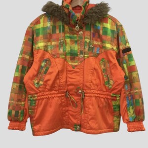 Vintage Phenix Colorblock Ski Wear Jacket Large Phenix Skiing Cold Weather Snow Bomber Hoodie Phenix Japan Multicolor Winter Coat Size L