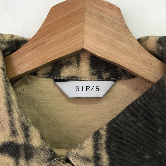 Vintage Abstract Pattern Cropped Jacket - S Size - image 9