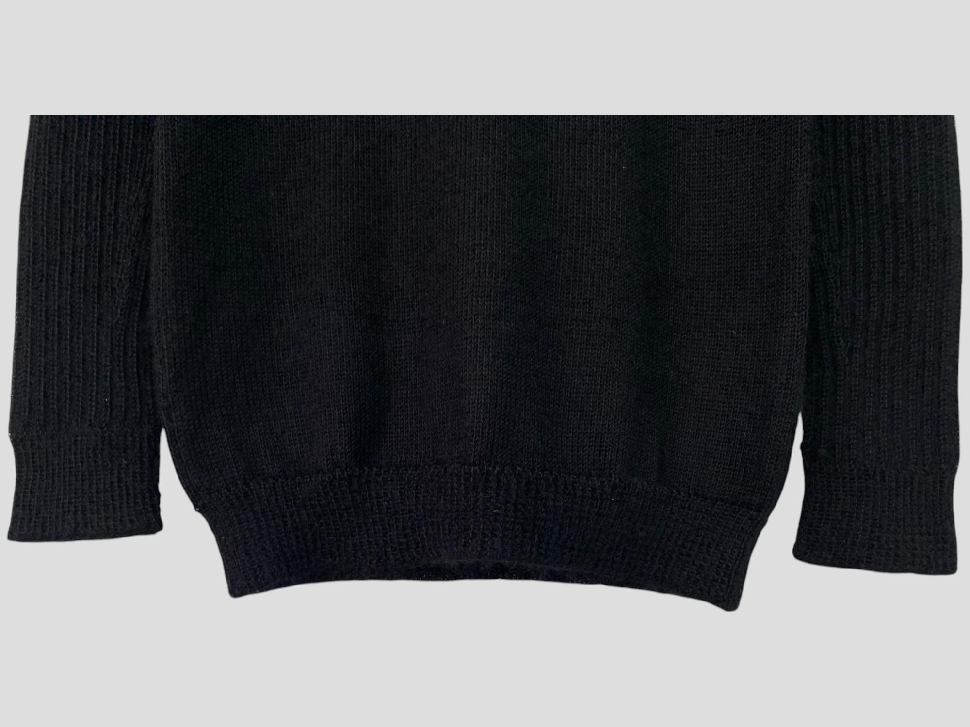 Vintage Tricots Comme Des Garcons Wool Knit Sweater - Japanese