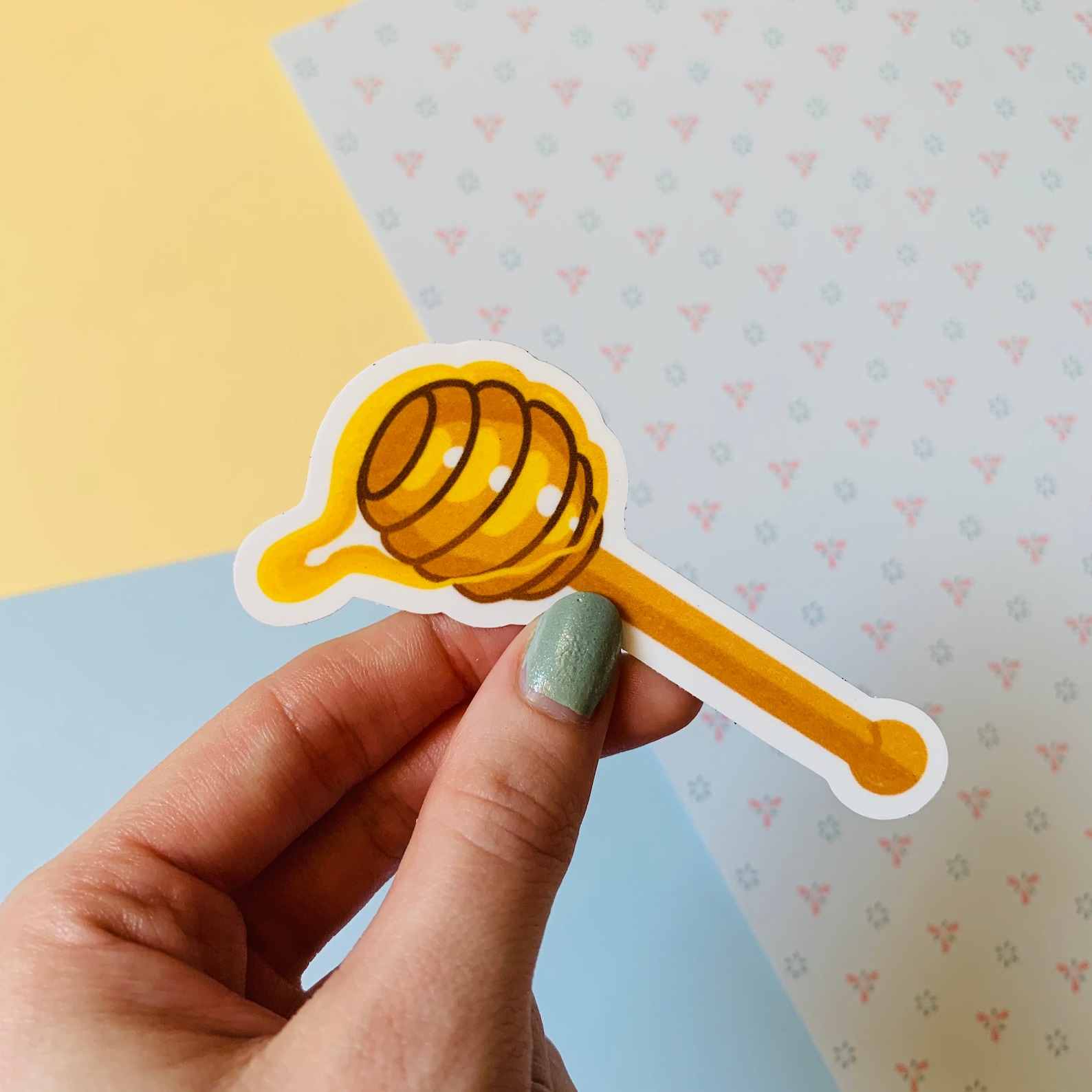 Honey Wand Sticker/ Honey Sticker/ Diecut Sticker/ Matte Etsy