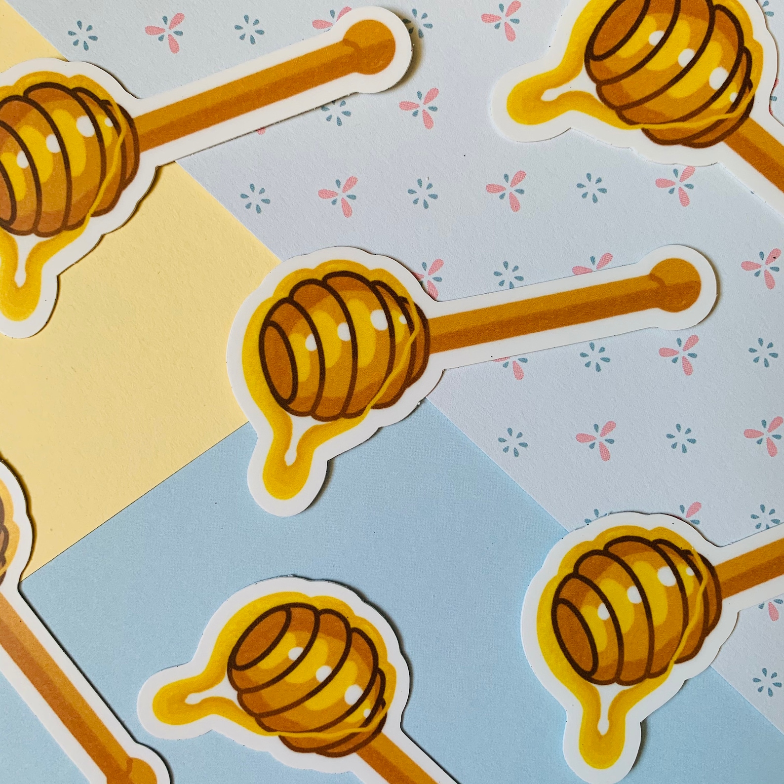 Honey Wand Sticker/ Honey Sticker/ Diecut Sticker/ Matte Etsy