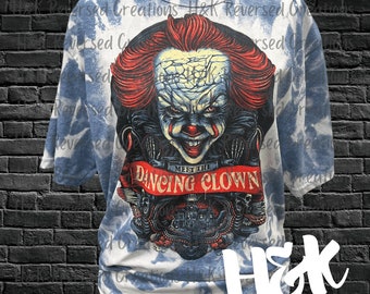 Dancing Clown Bleached Tee