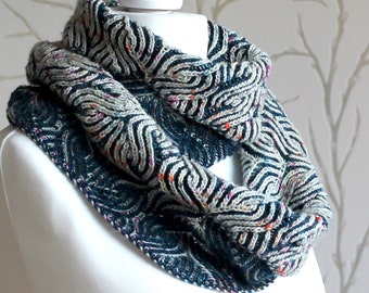 Cailleach-Oidhche - Brioche Cowl Knitting Pattern