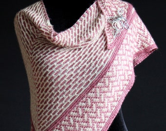 Breigichean - Mosaic Shawl Knitting Pattern