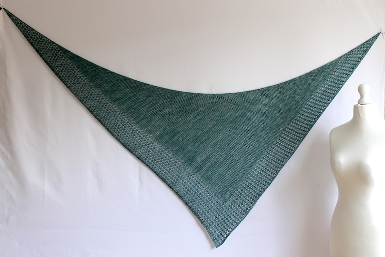 Driùchdan Lace Shawl Knitting Pattern image 8