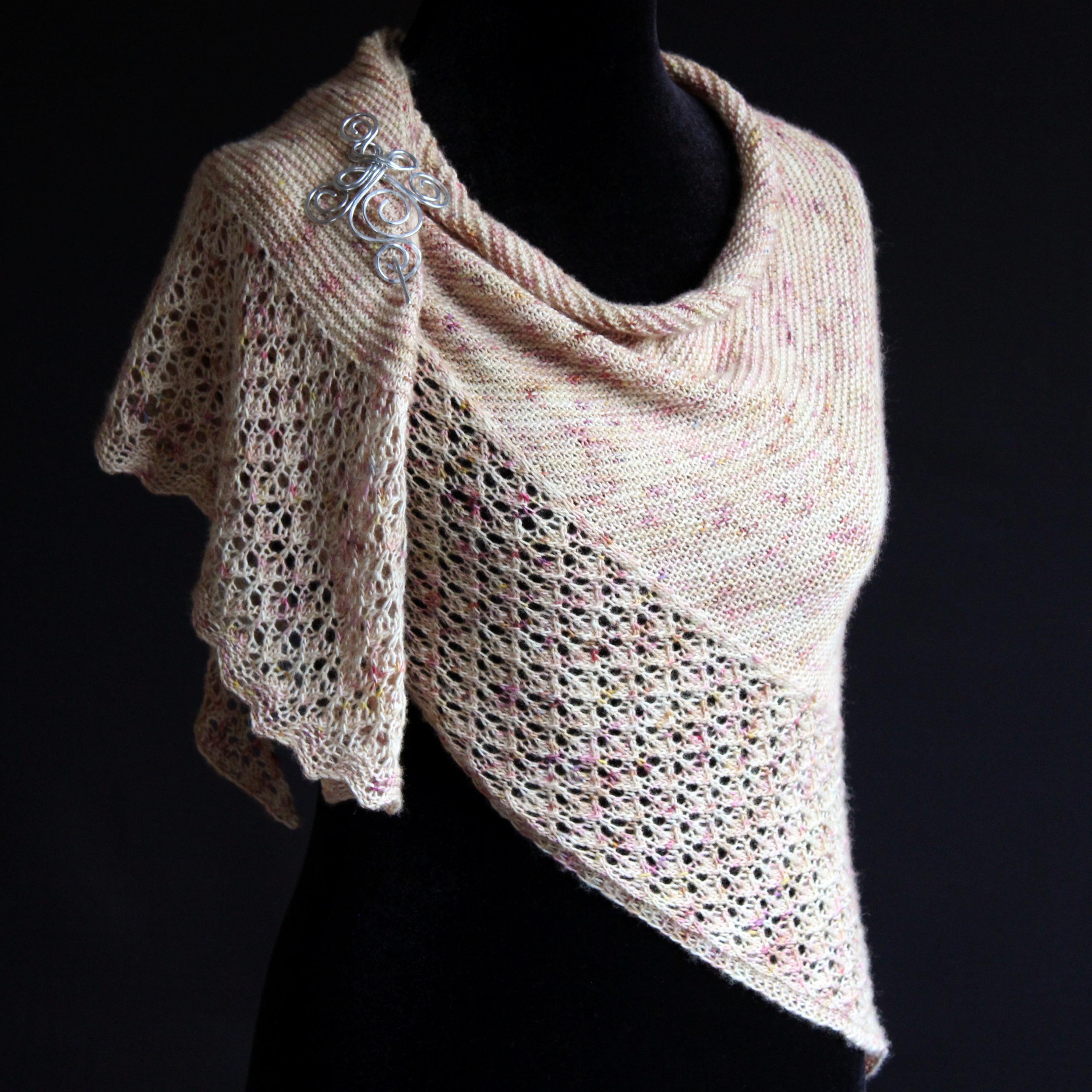 Saighead-Shìth - Lace Shawl Knitting Pattern