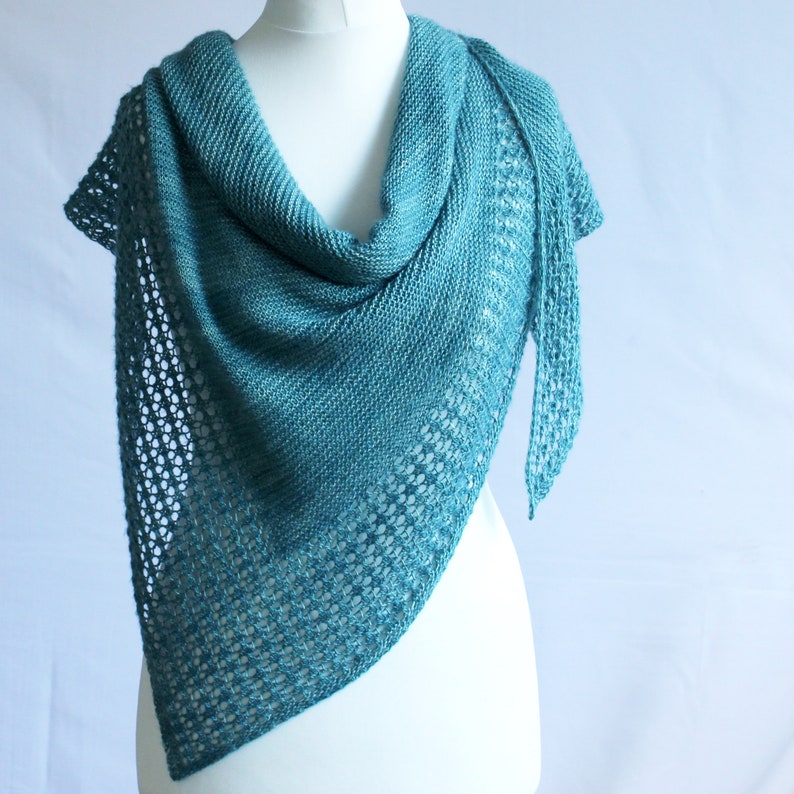 Driùchdan Lace Shawl Knitting Pattern image 5