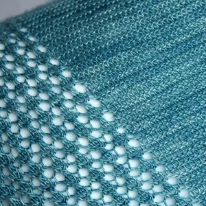 Driùchdan Lace Shawl Knitting Pattern image 6