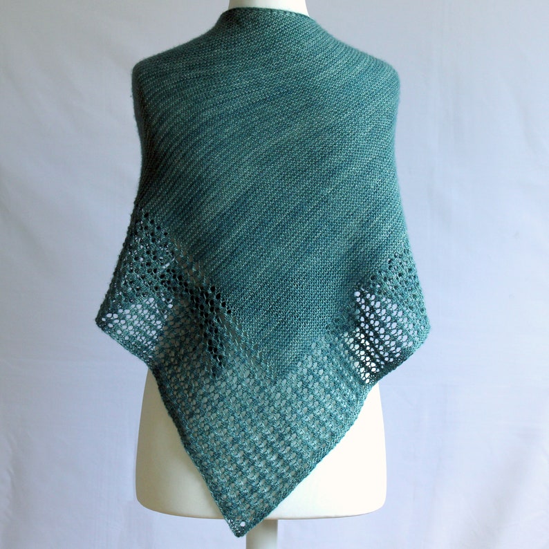 Driùchdan Lace Shawl Knitting Pattern image 4