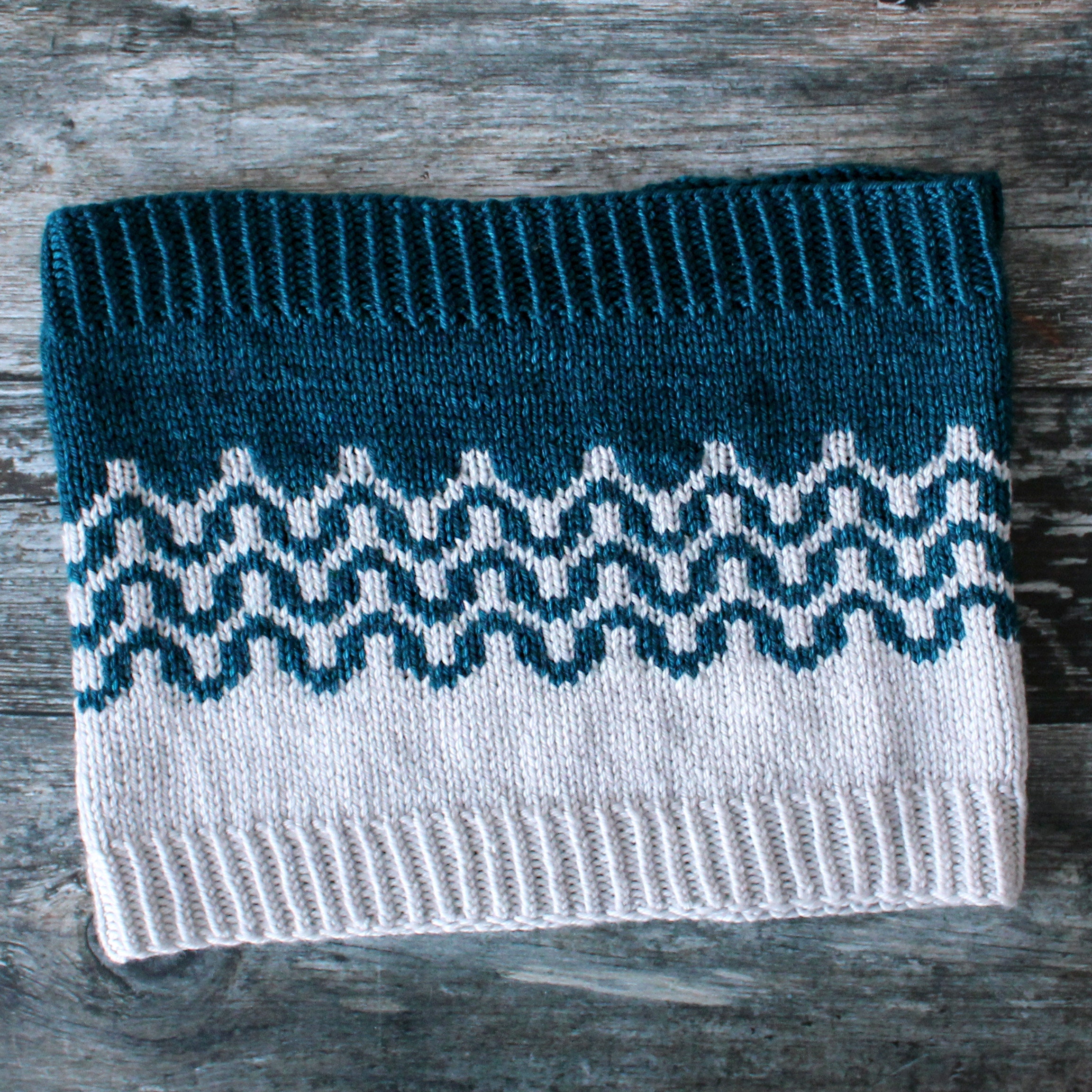 Stranded Colorwork Cowl Pirl Cowl - Stranded Colourwork Cowl Knitting Pattern - Etsy