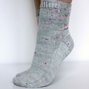 Treabh Textured Toe Up Sock Knitting Pattern image 3