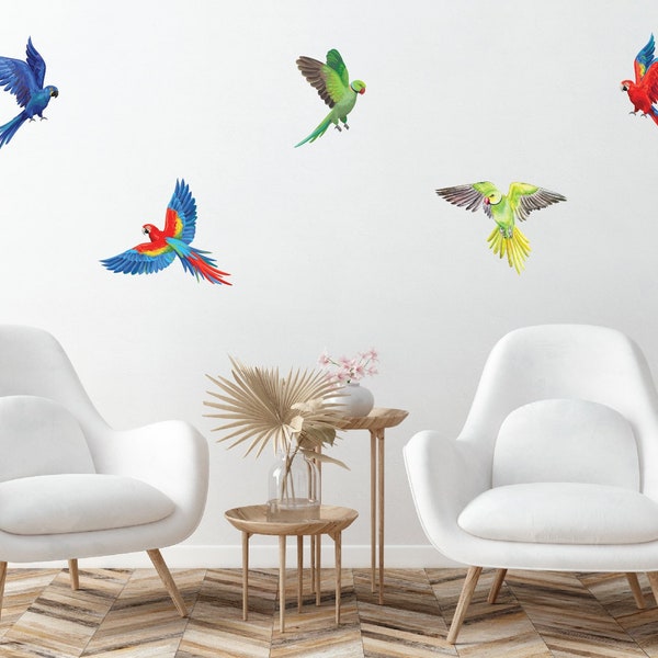Bird Wall Decals - Etsy