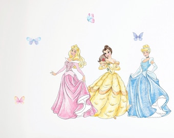 Sticker Murale "La Sirena" - Sirena Con Animaletti Marini