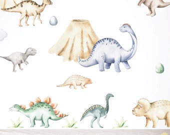 Fabric Dinosaur Wall Sticker