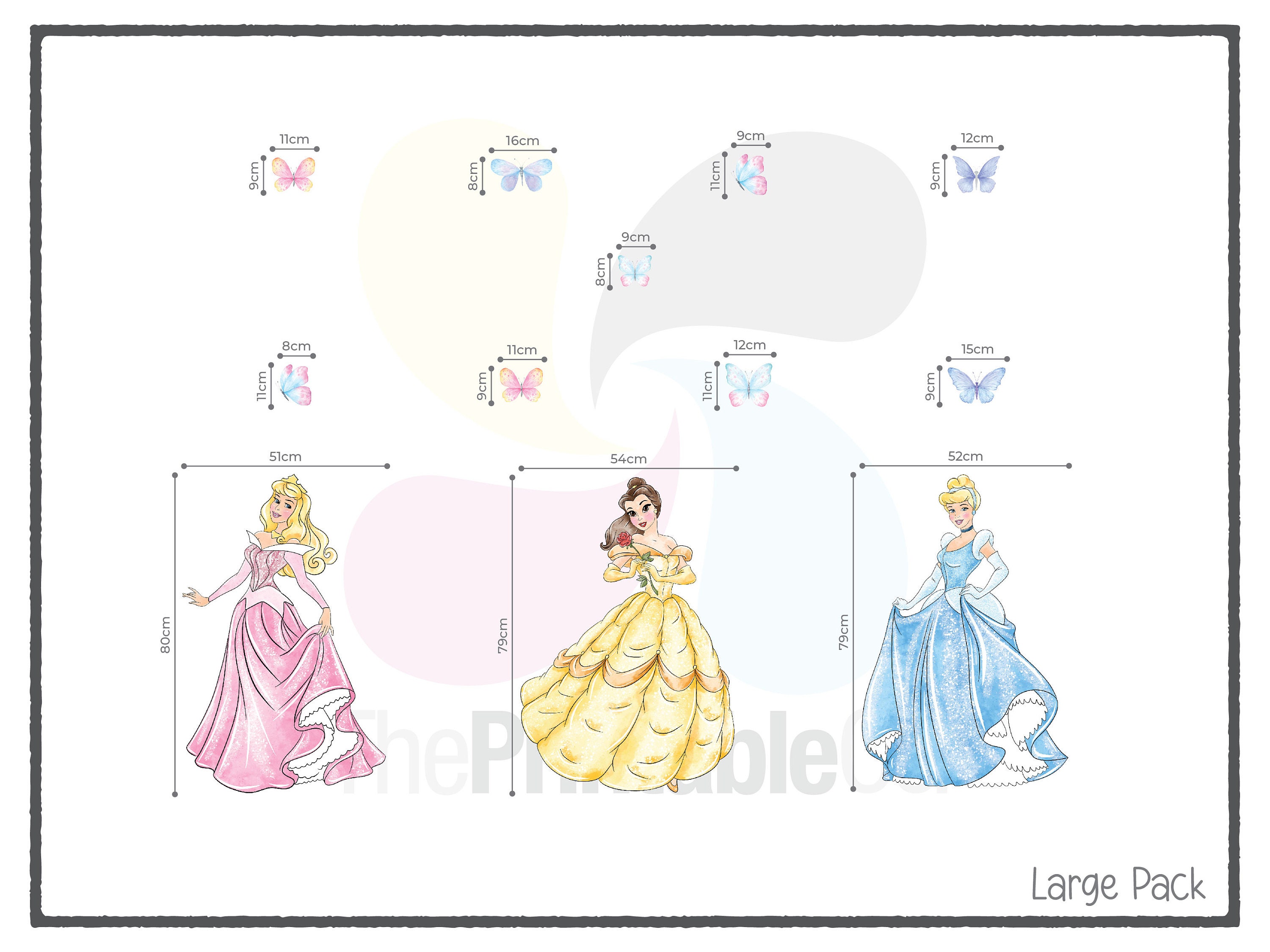 Baker Ross Adesivi In Gommapiuma A Tema Principessa - Confezione Da 120 Pezzi Per Bambini, Lavoretti E Feste - 2