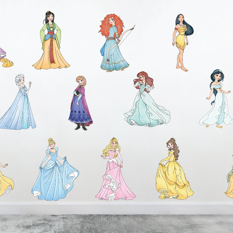 Princess Wall Decal - Etsy Australia