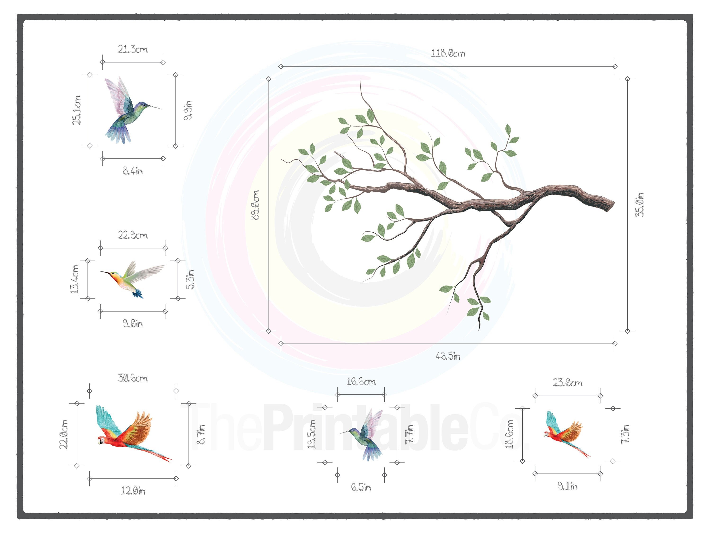 Nursery Wall Stickers Safari Wall Decals Elephant Giraffe Etsy Australia