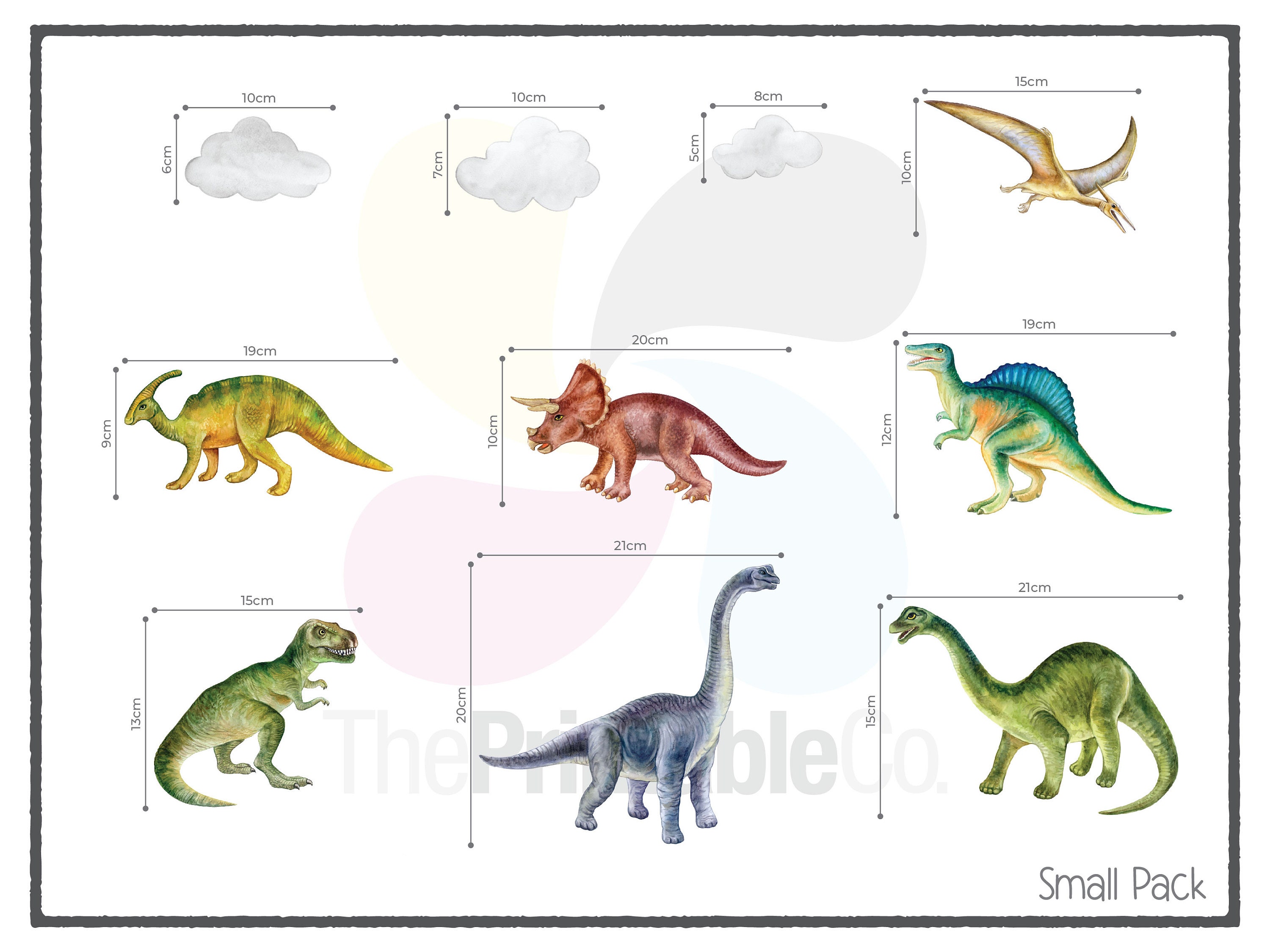 Autocollants muraux de dinosaures pour Enfants – EMY SHOPE