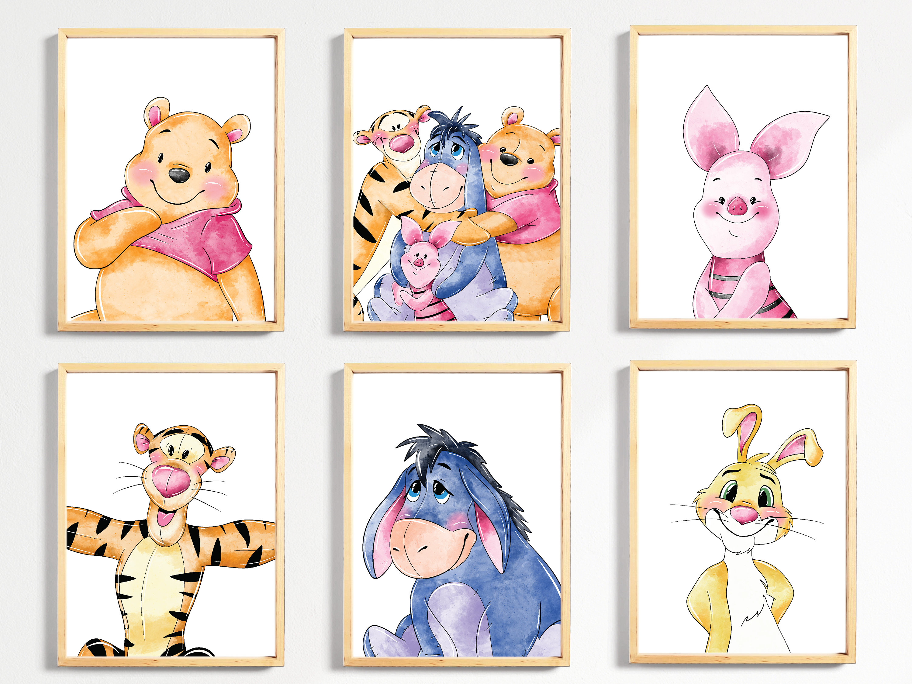 Full Square Round Resin Drill Diamond Painting Winnie the Pooh Diy 3D  Diamond Embroidery Cartoon Mosaic Resin Rhinestones Gift 