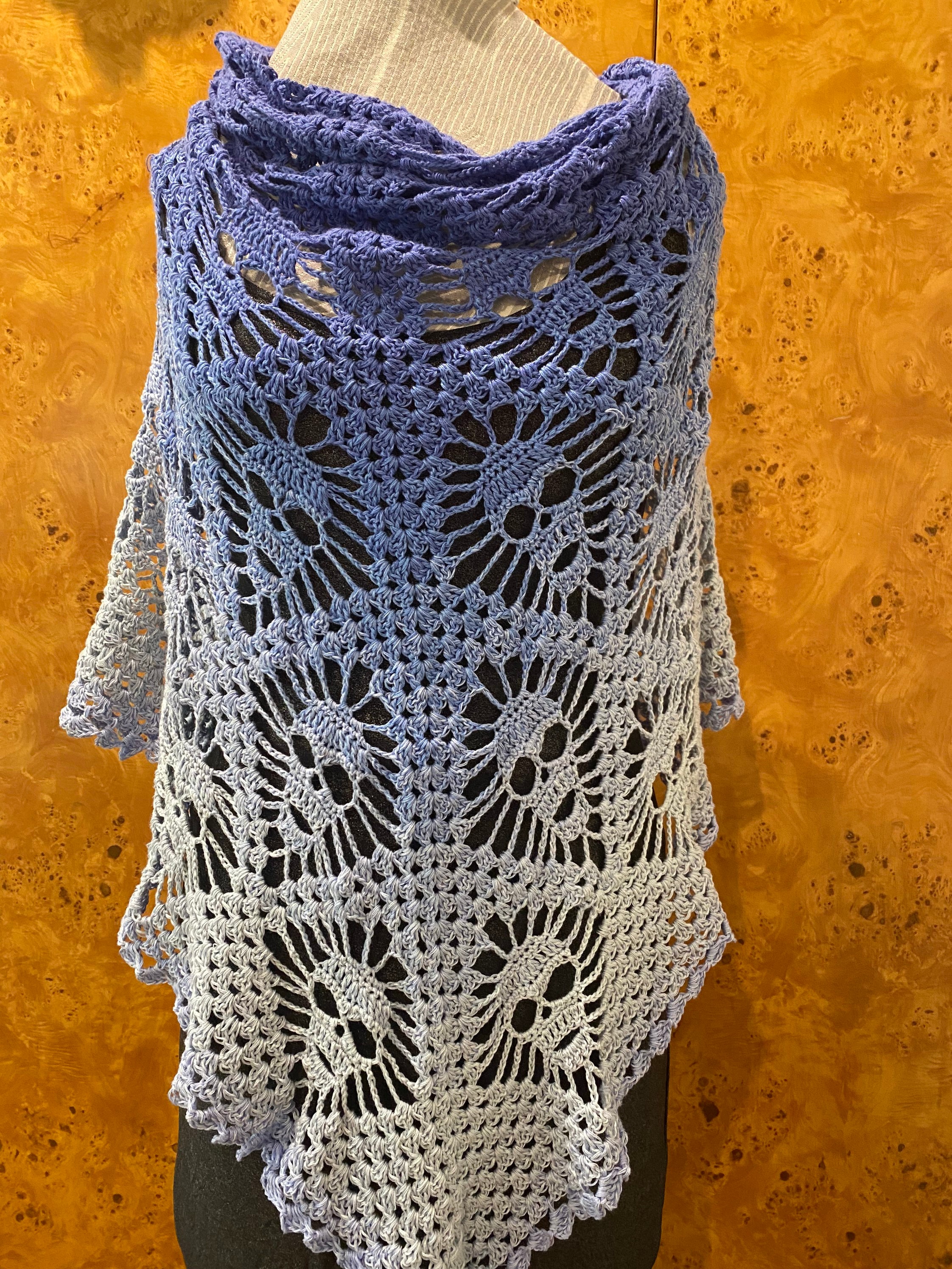 15 Skull Shawl Crochet Patterns for Gothic Wraps, Festival Layers, and Halloween Style 5 KeepCalmAndCrochets Skull Shawl crochet pattern and photo
