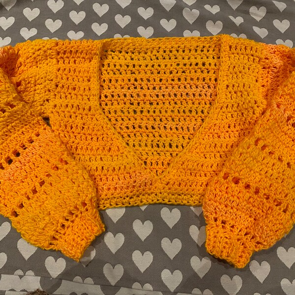 Puff Sleeve Crochet Sweater Pattern Etsy