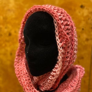 Wednesday’s SNOOD! How to crochet infinity scarf/cowl/scoodie Photo tutorial & instructions for enid’s pattern too!