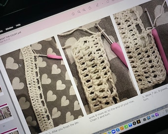 ABORT THE COURT crochet scarf tutorial and pattern with easy beginner instructions and photos. Reproductive rights are human rights
