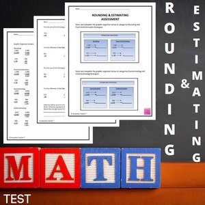 Rounding and Estimating Math Assessment