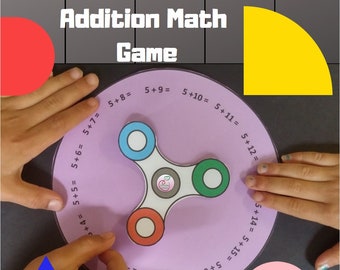 Addieren Sie Spinner Mathe-Spiel