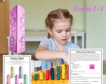 Subtraktion | Math Centers