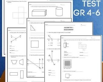 Geometry I Math Assessment