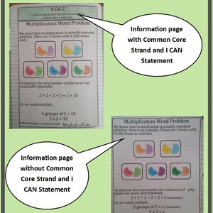 Interactive Math Notebook Gr 4 - Operations & Algebraic Thinking | CCSS ...
