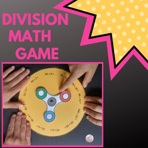 Division Spinner Math Game