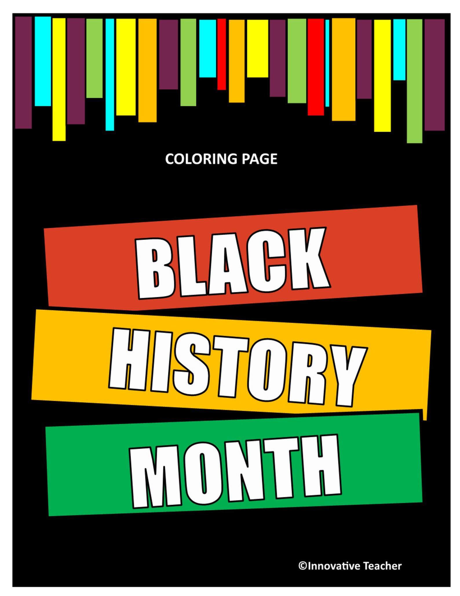 Black History Month Printable Worksheets Etsy
