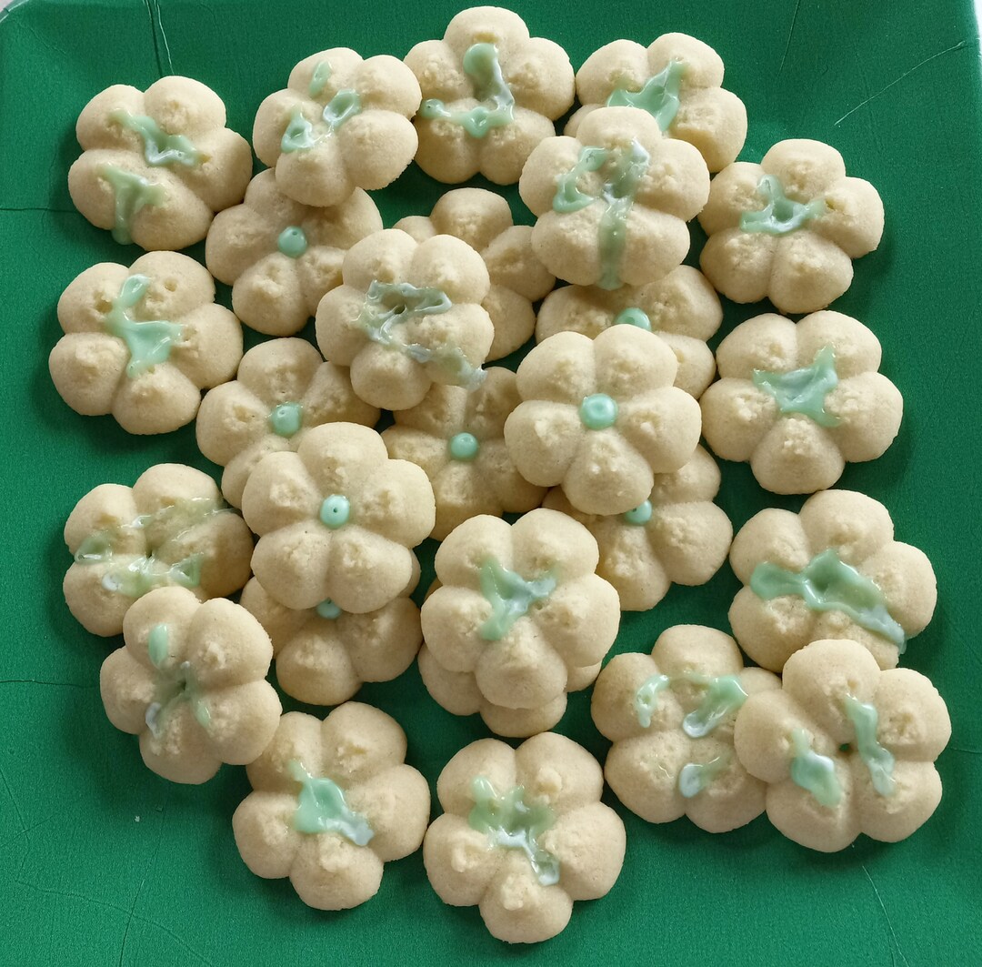 LIME SPRITZ COOKIES 3 Dozen Homemade Fresh Zesty Lime Spritz Cookies