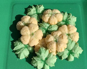 SPRITZ de San Patricio - 3 docenas de galletas SPRITZ caseras de almendras frescas. Sin gluten.